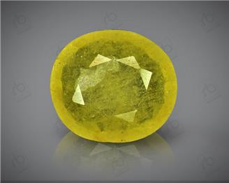 Natural Heated & Treated Yellow Sapphire Certified 3.3 carats -96562